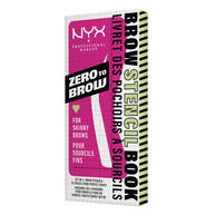 NYX Professional Makeup Zero to Brow Stencil Thin Brow